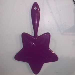 Purple glitter jeffree star handheld mirror